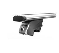 Atera 048510 Galerie de Toit Signo RTD - profilé aérodynamique en Aluminium argenté - pour Voitures avec Barres de Toit - 110 cm