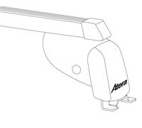 ATERA Rails de toit / barres de toit Barre de toit 044155 1420mm 137cm 245mm 6,5