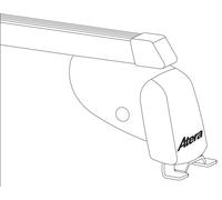 ATERA Rails de toit / barres de toit Barre de toit 044157 pour FIAT Scudo II