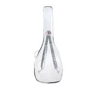 ATEUXOL Housse de Guitare Sac à Dos étanche Transparent for Guitare Basse 39/40/41 Pouces, Sac de Transport for Acoustique et électrique