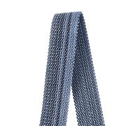 ATEUXOL Sangle en coton 1/2/3/4/5M coton sangle sangle bande Jacquard sac à dos sac ceinture rubans bricolage couture biais vêtements accessoires(Blue-30mm,5Meters)