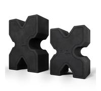 Atflbox 2 Supports de Carabine de Tailles différentes, Supports de Carabine Portables en Mousse avec Velcro, Banc de tir antidérapant pour la stabilisation du tir et la visée