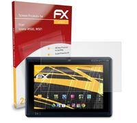 atFoliX 2x Film Protection d'écran pour Acer Iconia W500, W501 mat&antichoc