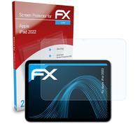 atFoliX 2x Film Protection d'écran pour Apple iPad 2022 Protecteur d'écran clair