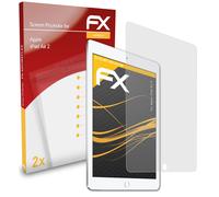 atFoliX 2x Film Protection d'écran pour Apple iPad Air 2 mat&antichoc