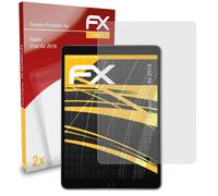 atFoliX 2x Film Protection d'écran pour Apple iPad Air 2019 mat&antichoc
