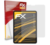 atFoliX 2x Film Protection d'écran pour Apple iPad Pro 11 2021 mat&antichoc