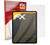 atFoliX 2x Film Protection d'écran pour Apple iPad Pro 12.9 2022 mat&antichoc