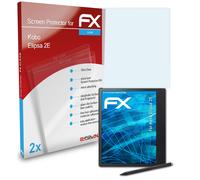 atFoliX Film Protection d'écran compatible avec Kobo Elipsa 2E Protecteur d'écran, ultra-clair FX Écran protecteur (2X)