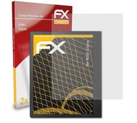 atFoliX Protecteur d'écran compatible avec Kobo Elipsa Film Protection d'écran, antiréfléchissant et absorbant les chocs FX Film Protecteur (2X)