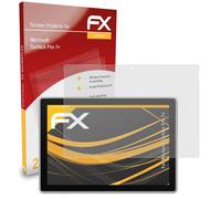 atFoliX 2x Film Protection d'écran pour Microsoft Surface Pro 7+ mat&antichoc