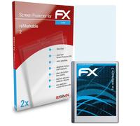 atFoliX 2x Film Protection d'écran pour reMarkable 2 Protecteur d'écran clair