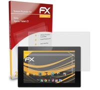 atFoliX 2x Film Protection d'écran pour Sony Xperia Tablet Z2 mat&antichoc