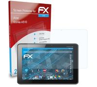 atFoliX 2x Protecteur d'écran pour Acer Iconia A510 clair