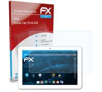 atFoliX 2x Protecteur d'écran pour Acer Iconia Tab 10 A3-A20 clair