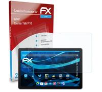atFoliX 2x Protecteur d'écran pour Acer Iconia Tab P10 clair