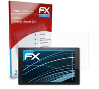 atFoliX 2x Protecteur d'écran pour Amazon Fire HD 10 Model 2015 clair