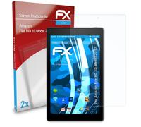 atFoliX 2x Protecteur d'écran pour Amazon Fire HD 10 Model 2017 clair