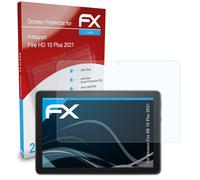 atFoliX 2x Protecteur d'écran pour Amazon Fire HD 10 Plus 2021 clair