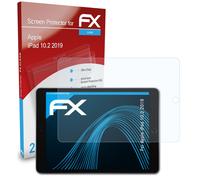 atFoliX 2x Protecteur d'écran pour Apple iPad 10.2 2019 clair