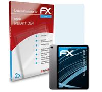 atFoliX 2x Protecteur d'écran pour Apple iPad Air 11 2024 clair