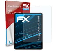 atFoliX 2x Protecteur d'écran pour Apple iPad Pro 12.9 2020 clair