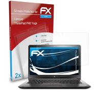 atFoliX 2x Protecteur d'écran pour Lenovo ThinkPad P40 Yoga clair