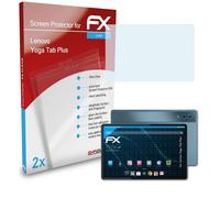 atFoliX 2x Protecteur d'écran pour Lenovo Yoga Tab Plus clair