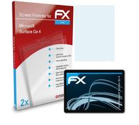 atFoliX 2x Protecteur d'écran pour Microsoft Surface Go 4 clair