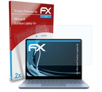 atFoliX 2x Protecteur d'écran pour Microsoft Surface Laptop Go clair