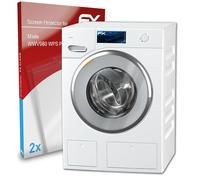 atFoliX 2x Protecteur d'écran pour Miele WWV980 WPS Passion clair