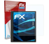 atFoliX 2x Protecteur d'écran pour Onyx Boox Tab Ultra C clair