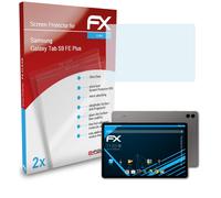 atFoliX 2x Protecteur d'écran pour Samsung Galaxy Tab S9 FE Plus clair