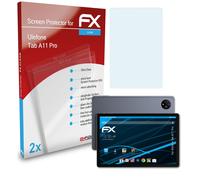atFoliX 2x Protecteur d'écran pour Ulefone Tab A11 Pro clair