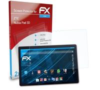 atFoliX 2x Protecteur d'écran pour ZTE Nubia Pad 3D clair