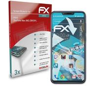 atFoliX Protecteur d'écran compatible avec Asus ZenFone Max (M2) ZB633KL Film Protecteur, ultra clair et flexible FX Film Protection d'écran (3X)
