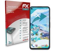 atFoliX 3x Écran protecteur pour Google Pixel 4a 5G clair&flexible