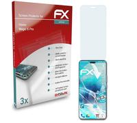 atFoliX 3x Écran protecteur pour Honor Magic 6 Pro clair&flexible