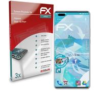 atFoliX 3x Écran protecteur pour Huawei Mate 40 Pro+ clair&flexible