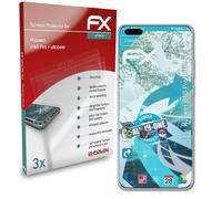 atFoliX 3x Écran protecteur pour Huawei P40 Pro Fullcover clair&flexible