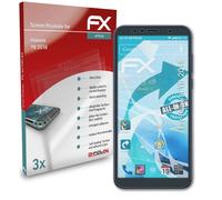 atFoliX 3x Écran protecteur pour Huawei Y6 2018 clair&flexible