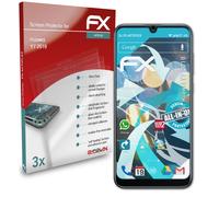 atFoliX 3x Écran protecteur pour Huawei Y7 2019 clair&flexible