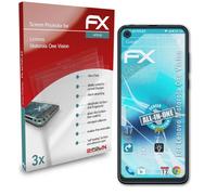 atFoliX 3x Écran protecteur pour Lenovo Motorola One Vision clair&flexible