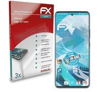 atFoliX 3x Écran protecteur pour Motorola Edge 30 Fusion clair&flexible