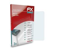 atFoliX 3x Écran protecteur pour Motorola Moto G04s clair&flexible
