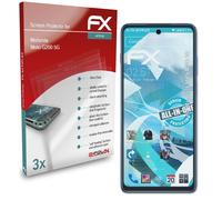 atFoliX 3x Écran protecteur pour Motorola Moto G200 5G clair&flexible