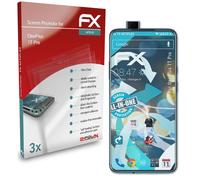 atFoliX 3x Écran protecteur pour OnePlus 7T Pro clair&flexible