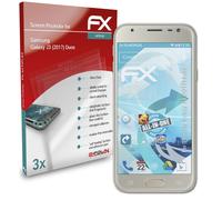 atFoliX 3x Écran protecteur pour Samsung Galaxy J3 (2017) Duos clair&flexible