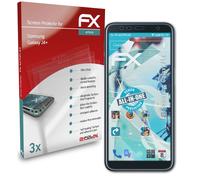 atFoliX 3x Écran protecteur pour Samsung Galaxy J4+ clair&flexible