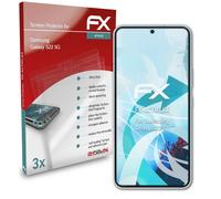 atFoliX 3x Écran protecteur pour Samsung Galaxy S22 5G clair&flexible